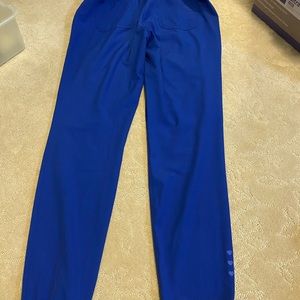 Heart soul scrub pants galaxy blue size medium Tall . Still like new